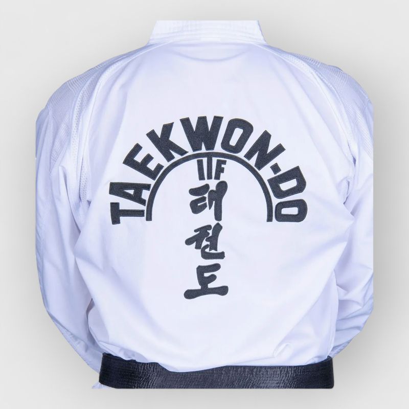 TOP TEN Instructor ITF Taekwondo Uniform 4–6 DAN – Green