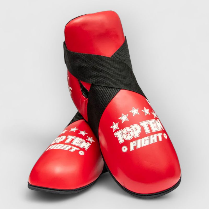 TOP TEN Fight Fodledsbeskytter/Kicks - Rød/Blå